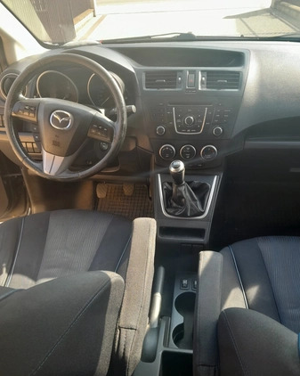 Mazda 5 cena 18500 przebieg: 264000, rok produkcji 2011 z Błonie małe 56